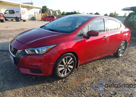 2020 Nissan Versa Sv Xtronic Cvt from USA, damaged, VIN 3N1CN8EVXLL849984